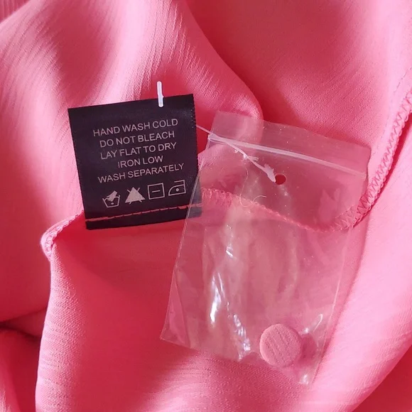 Revolve NBD Bekah Blouse In Pink NWOT, S - Picture 9 of 9